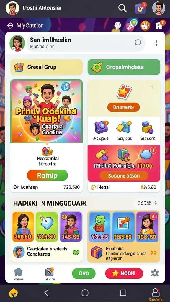 fomototo - Berbagai karakter unik yang dapat dipilih dan disesuaikan.