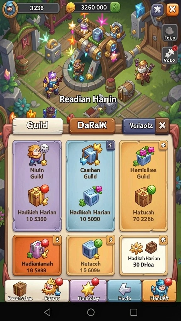 hokage77 - Screenshot menampilkan aksi seru pertarungan ninja.