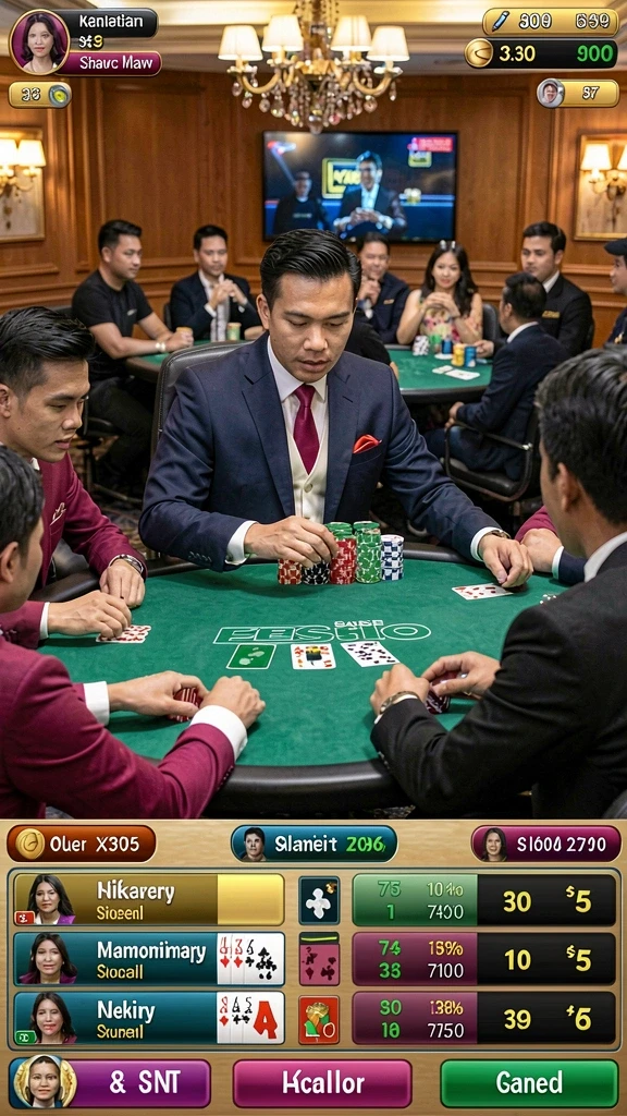 hokage77 - Screenshot menampilkan mode multiplayer dengan teman.