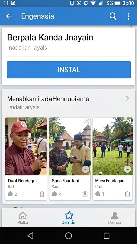 oce69 - Tampilan antarmuka yang ramah pengguna.