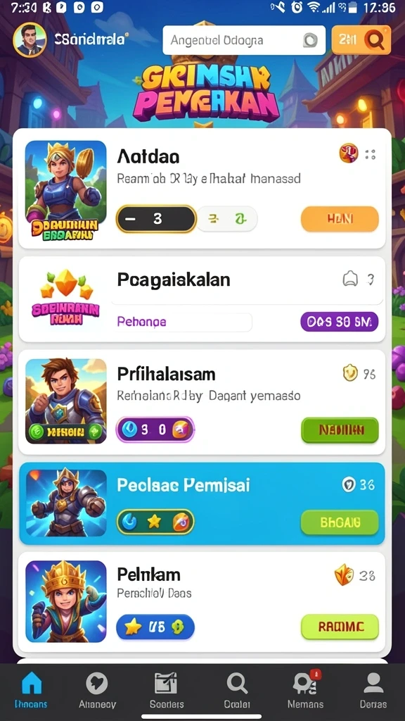 rvip5 - Level yang menantang untuk meningkatkan keterampilan bermain.
