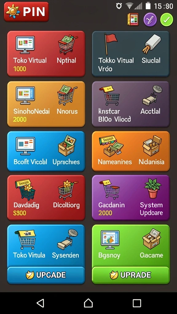 surgavip - Tangkapan layar level yang penuh warna dan tantangan.
